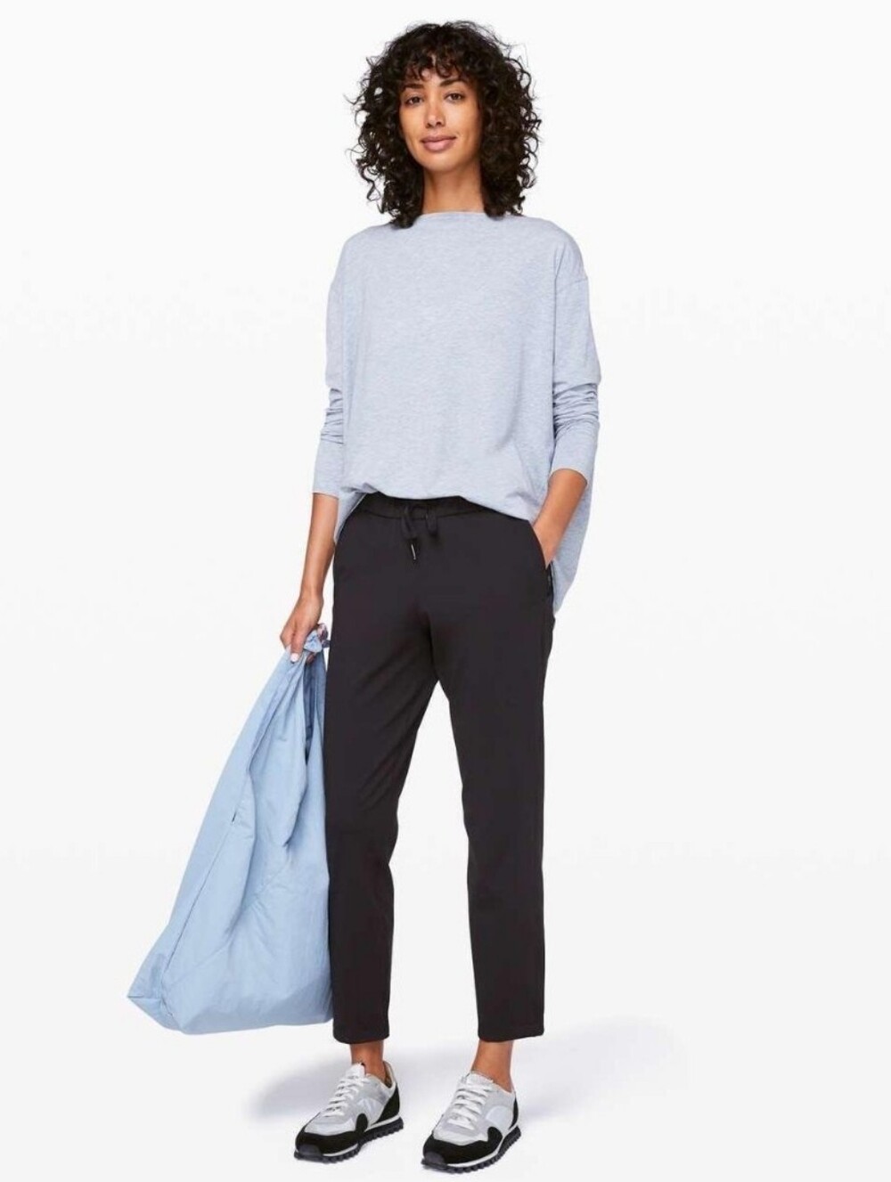 Lululemon On The Fly Crop 23” Warpstreme Black Pants Size 2
